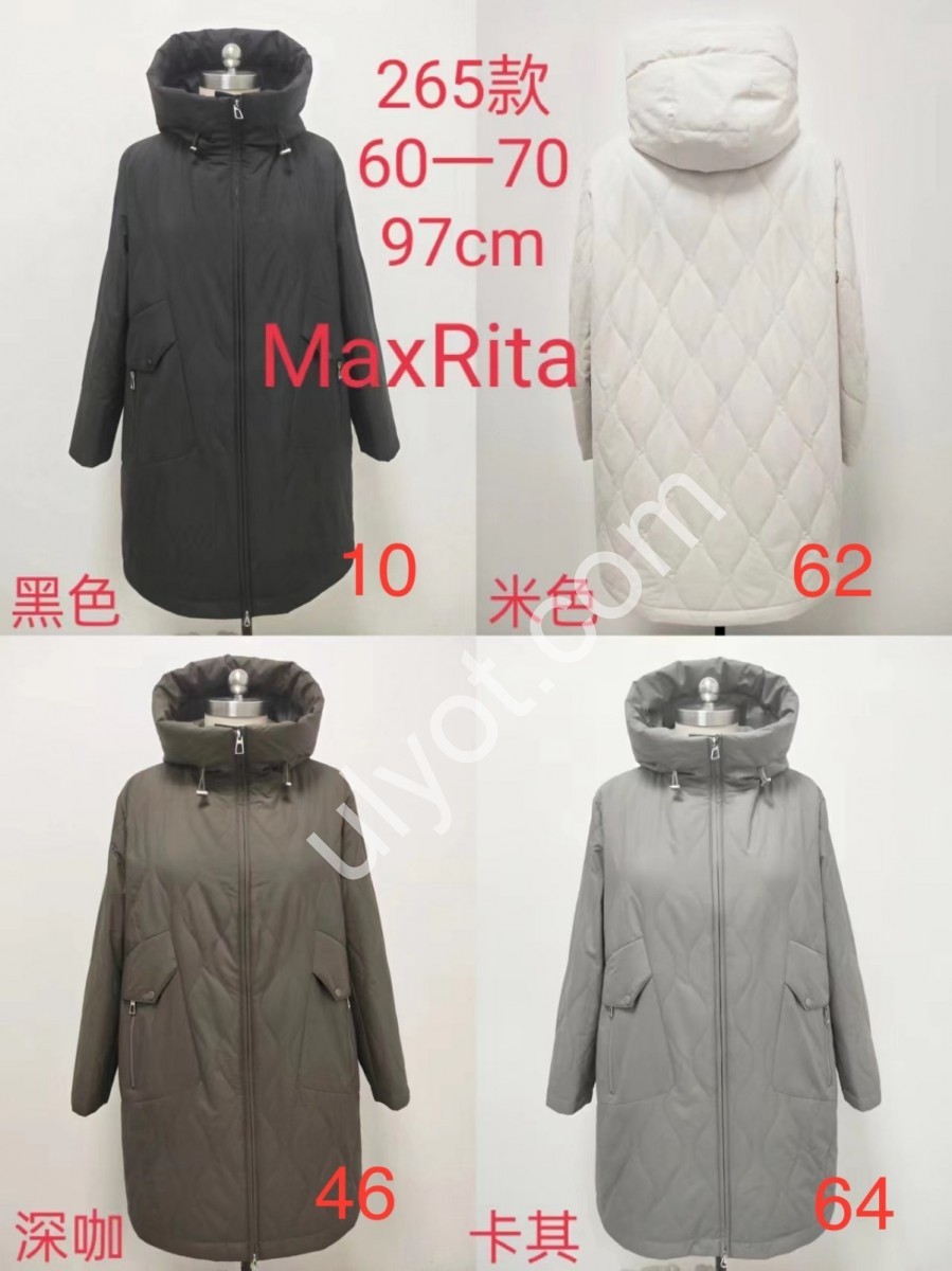 КУРТКА MAX RITA (60-70) ЧЕРНЫЙ 265-10