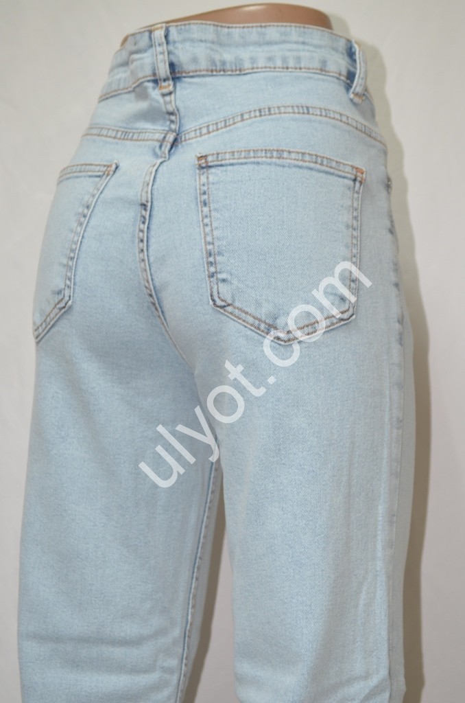 ДЖИНСЫ TOP SHOP (25-32) СВ.ГОЛУБОЙ 2270