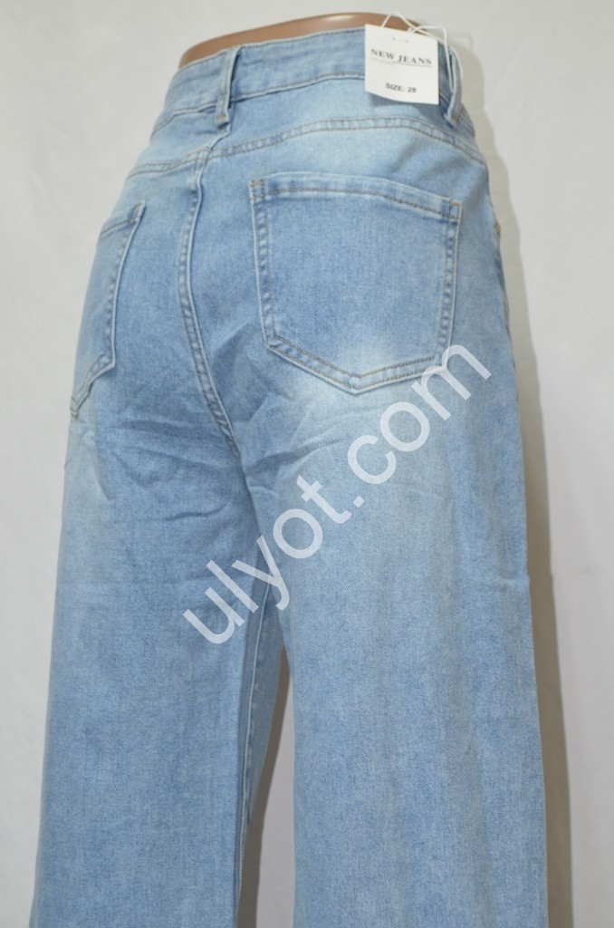 ДЖИНСЫ NEW JEANS (28-33) ГОЛУБОЙ 532