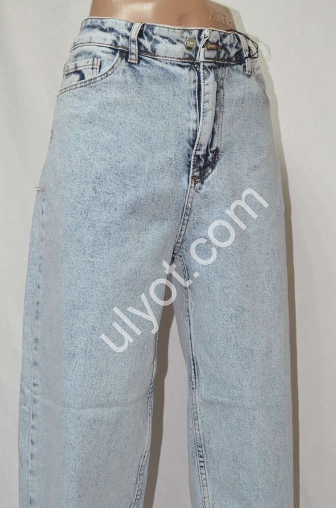 Фото 2 ДЖИНСИ SASHA (30-36) БЛАКИТНИЙ 6500