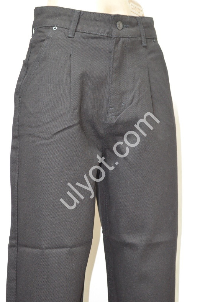 Фото 2 ДЖИНСЫ TOP SHOP (25-32) ЧЕРНЫЙ 6758