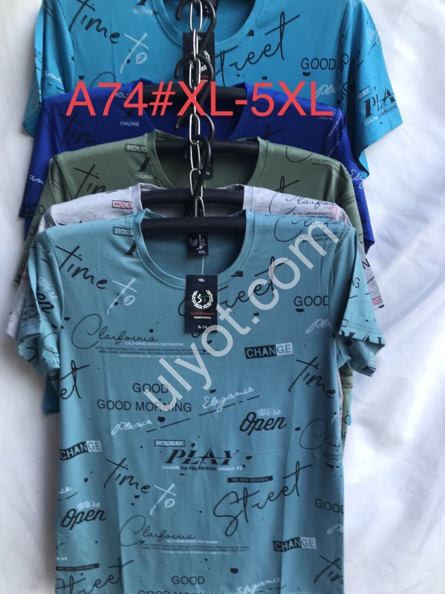 ФУТБОЛКА (XL-5XL) МІКС A-74