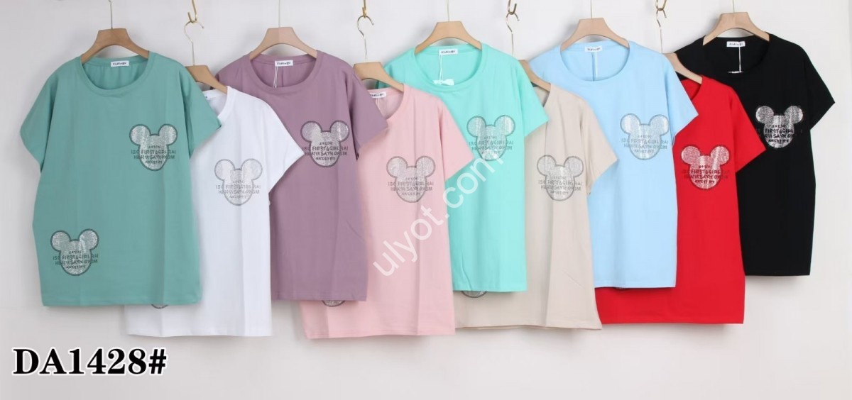 ФУТБОЛКА (ONE SIZE 52-56) МИКС 1428