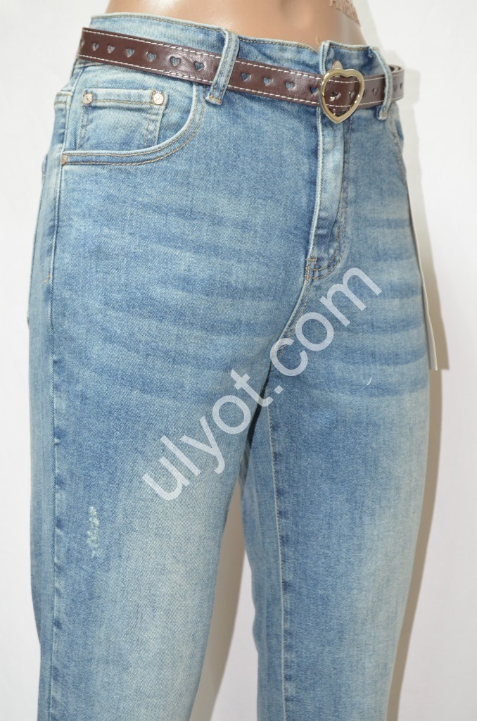 Фото 2 ДЖИНСИ DENIM NEW (28-33) Т.ГОЛУБИЙ 585
