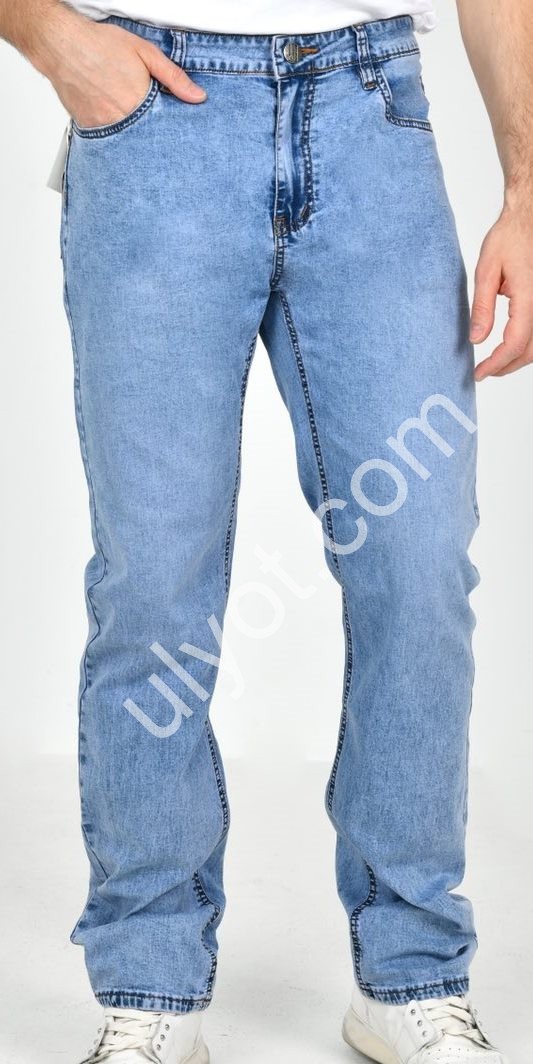 ДЖИНСЫ LS. JEANS (32-40) ГОЛУБОЙ 340B