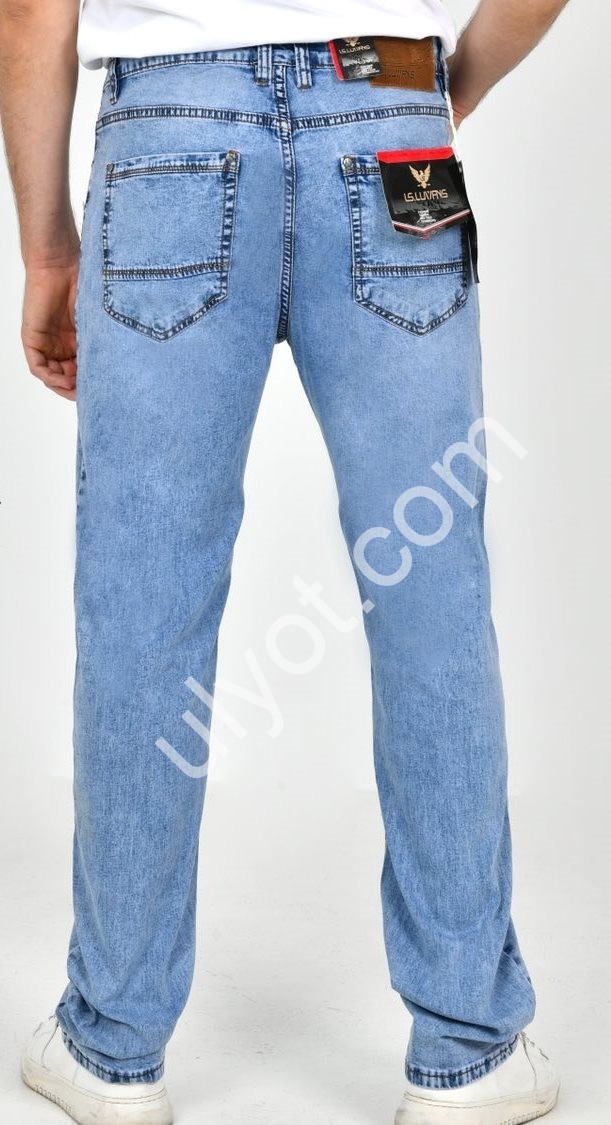 Фото 1 ДЖИНСЫ LS. JEANS (32-40) ГОЛУБОЙ 340B