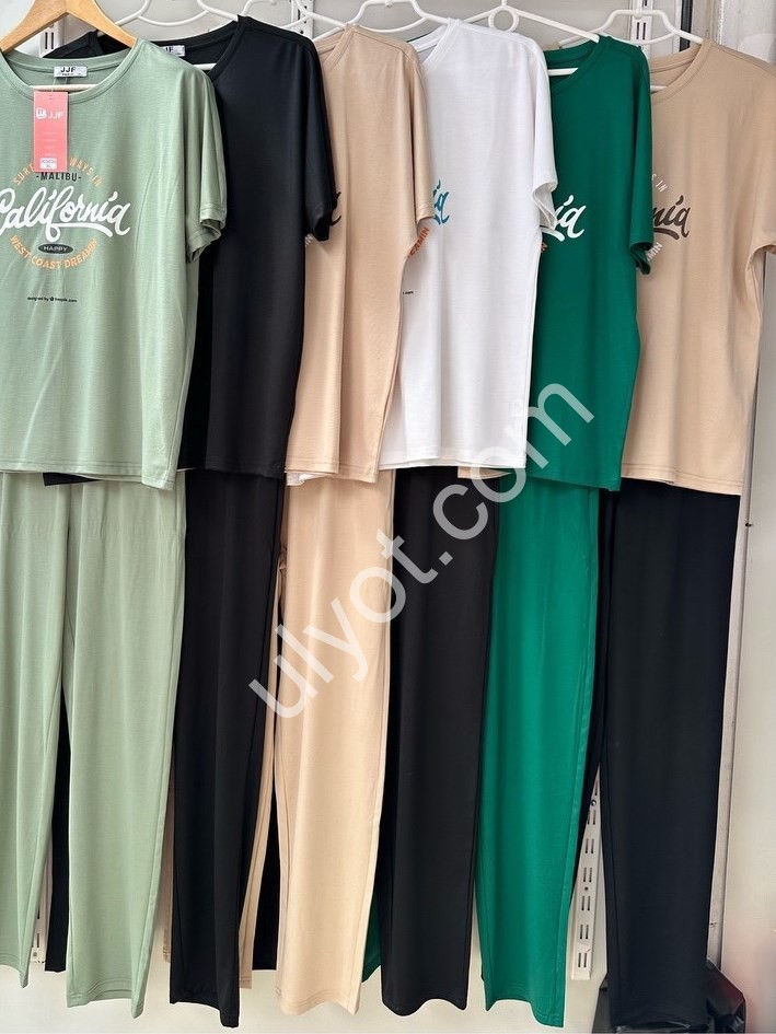 КОСТЮМ (XL-5XL) БЕЖЕВЫЙ+ЧЕРНЫЙ 5036