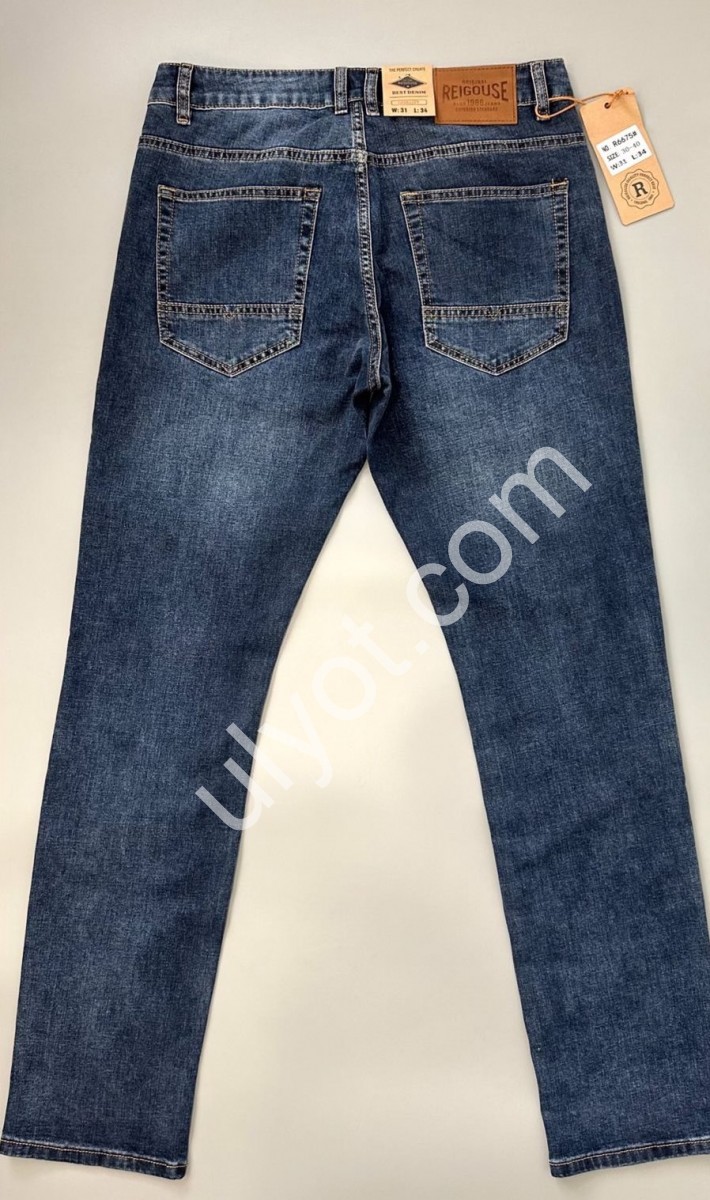 ДЖИНСИ REIGOUSE (30-40) Т.СИНІЙ 6675