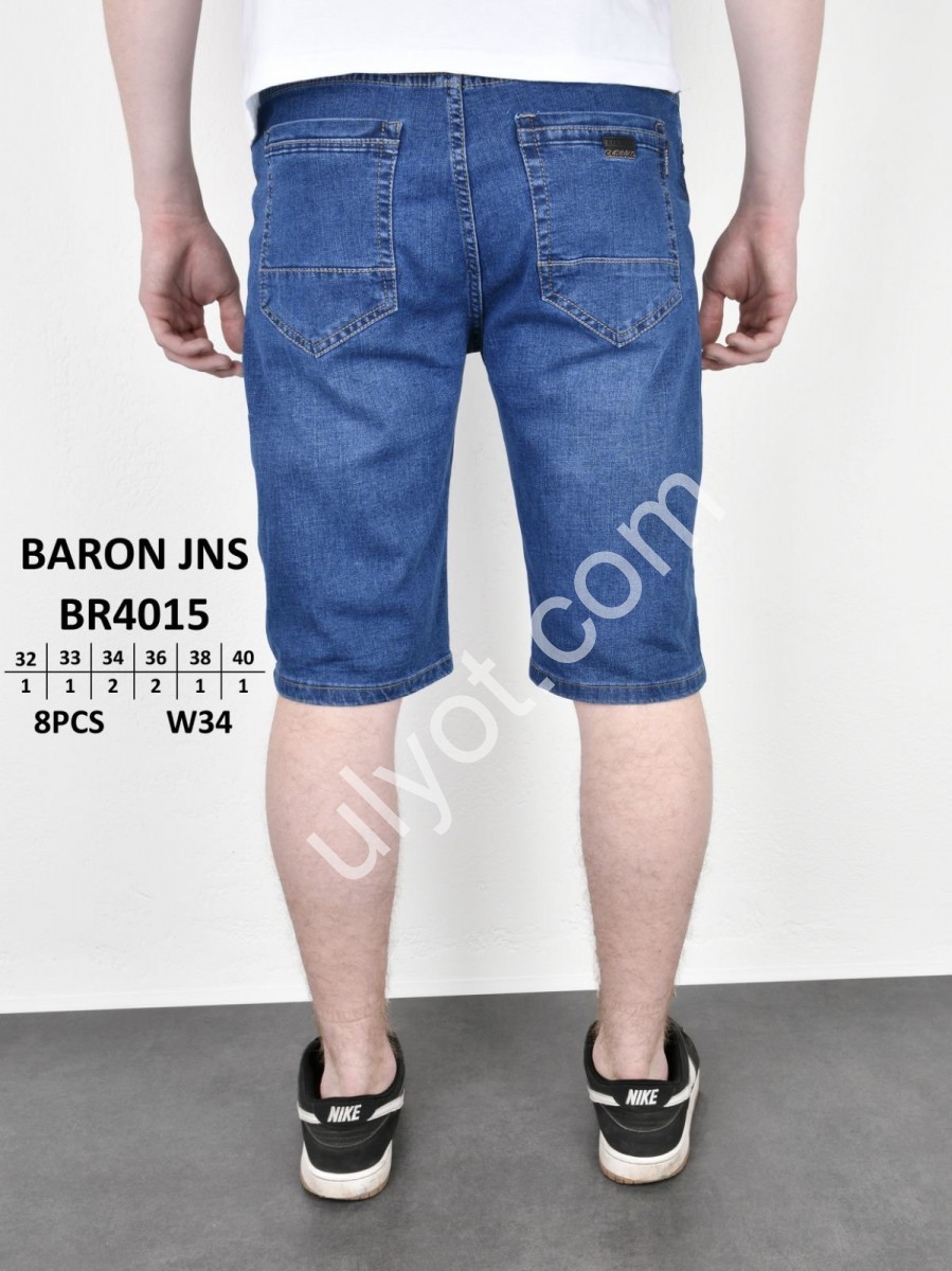 ШОРТИ BARON (32-40) СИНІЙ BR4015