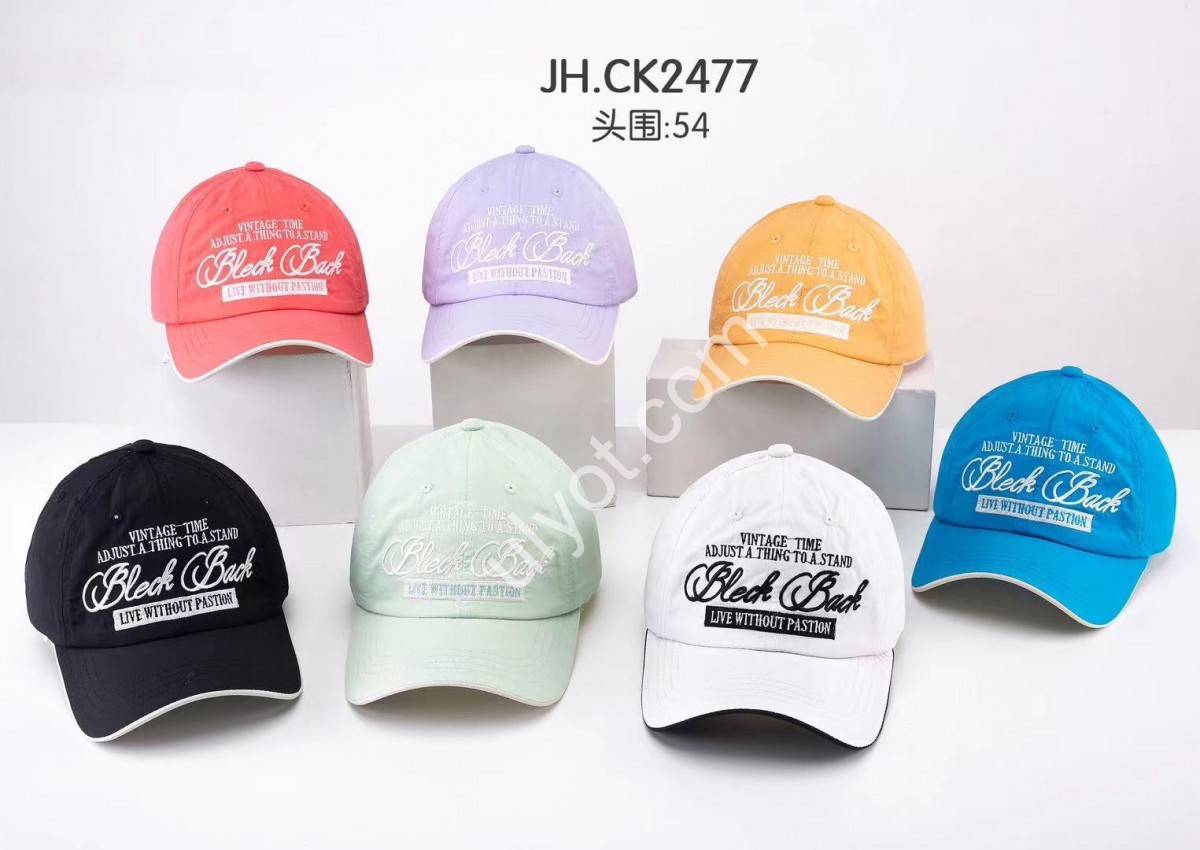 КЕПКА BLACK BACK (54) МИКС JHCK2477