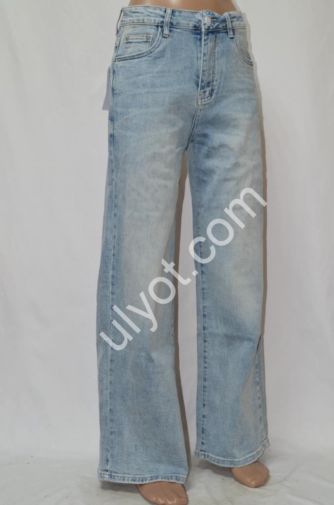 ДЖИНСЫ M.SARA (XS-XL) ГОЛУБОЙ 1351