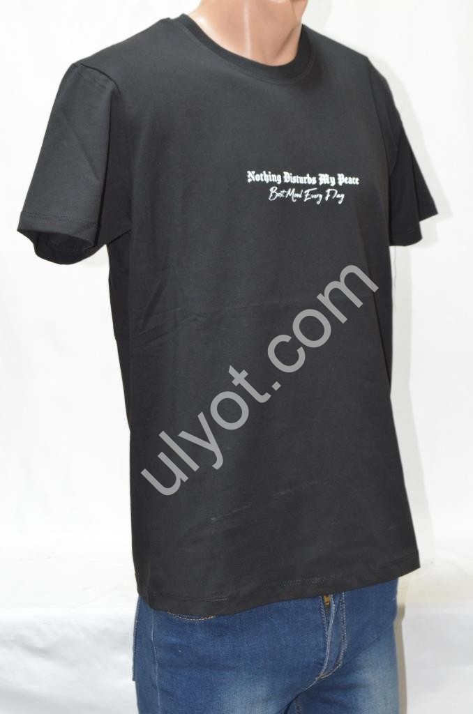 ФУТБОЛКА (S-2XL) ЧОРНИЙ 5167