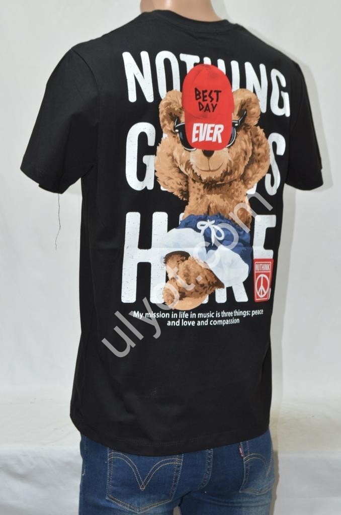 ФУТБОЛКА (S-2XL) ЧОРНИЙ 5167