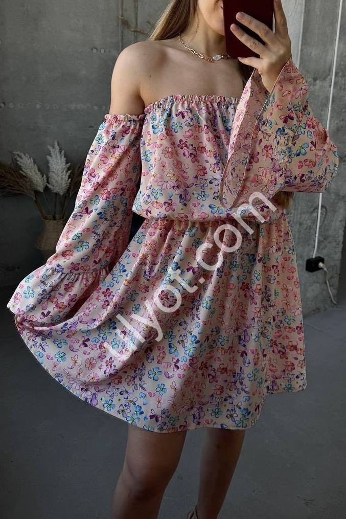 СУКНЯ (42-46 OVERSIZE) БІЖ 1382