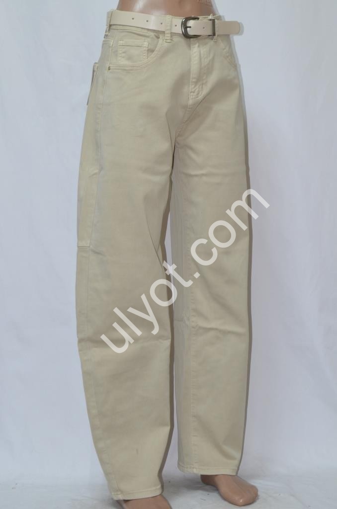 ДЖИНСИ M.SARA (XS-XL) БІЖ 1031-59
