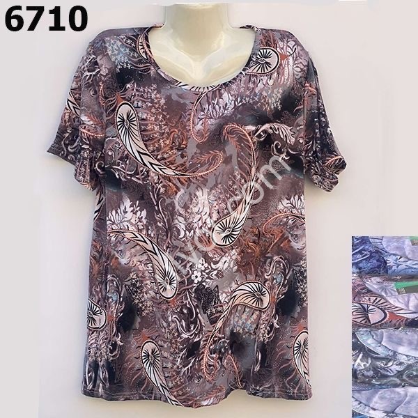 ФУТБОЛКА (XL-6XL) МІКС 6710
