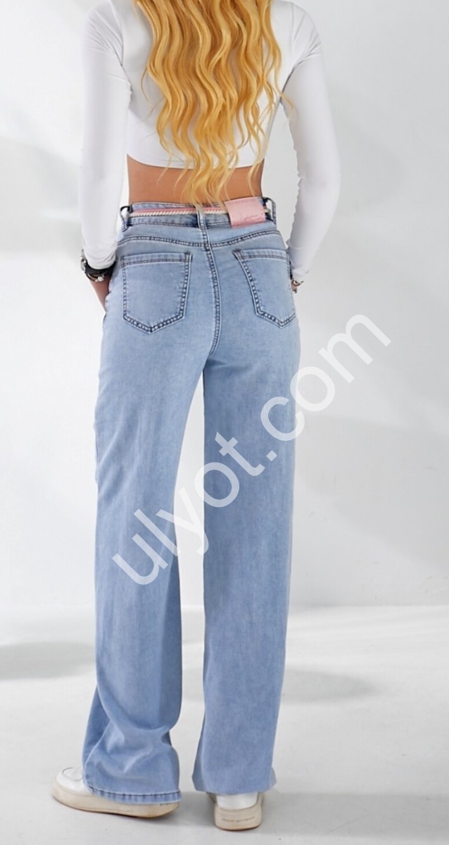 Фото 1 ДЖИНСЫ VIDLYRY (25-30) ГОЛУБЫЕ 3726