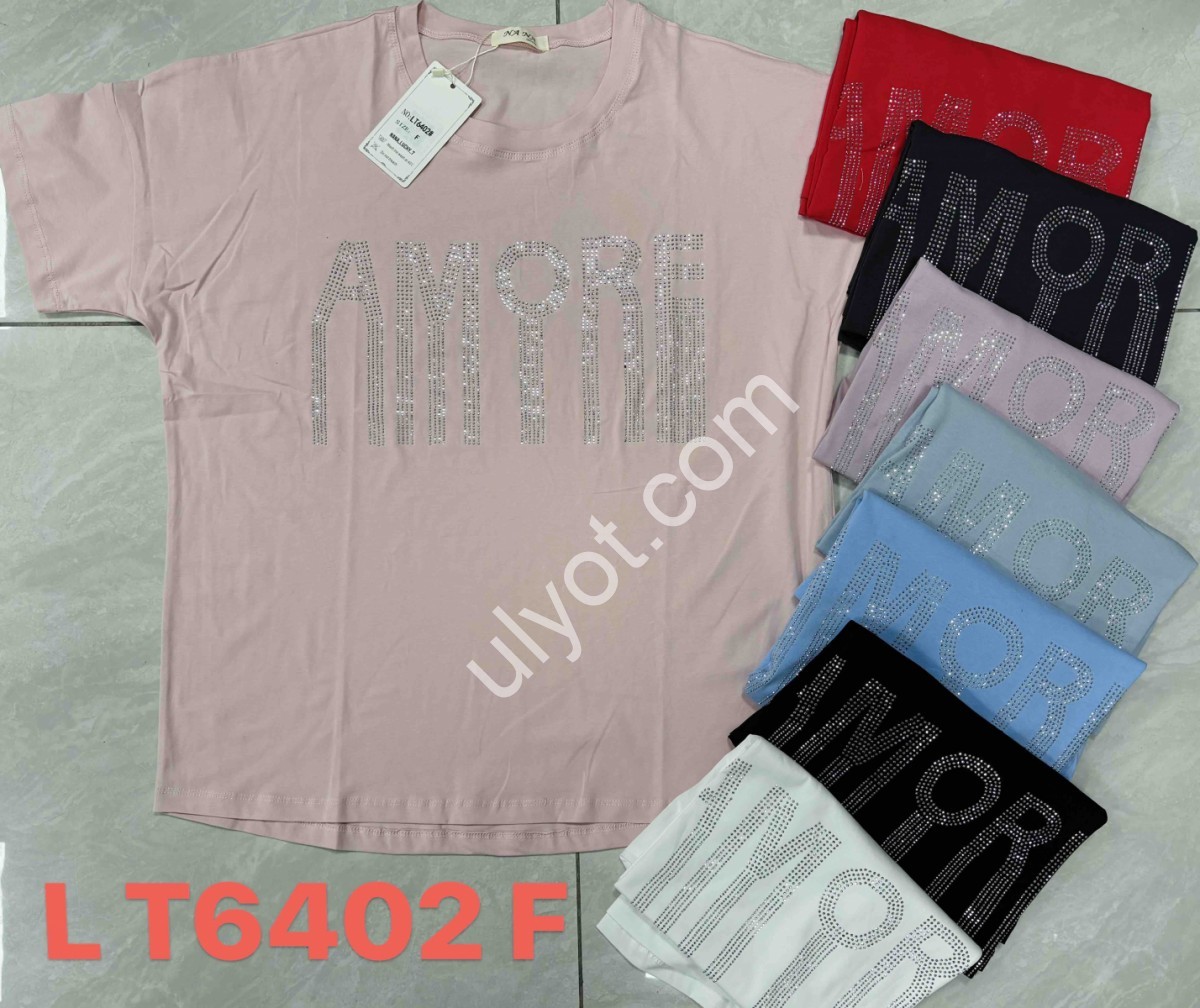 ФУТБОЛКА (ONE SIZE 62-64) МІКС LT6402