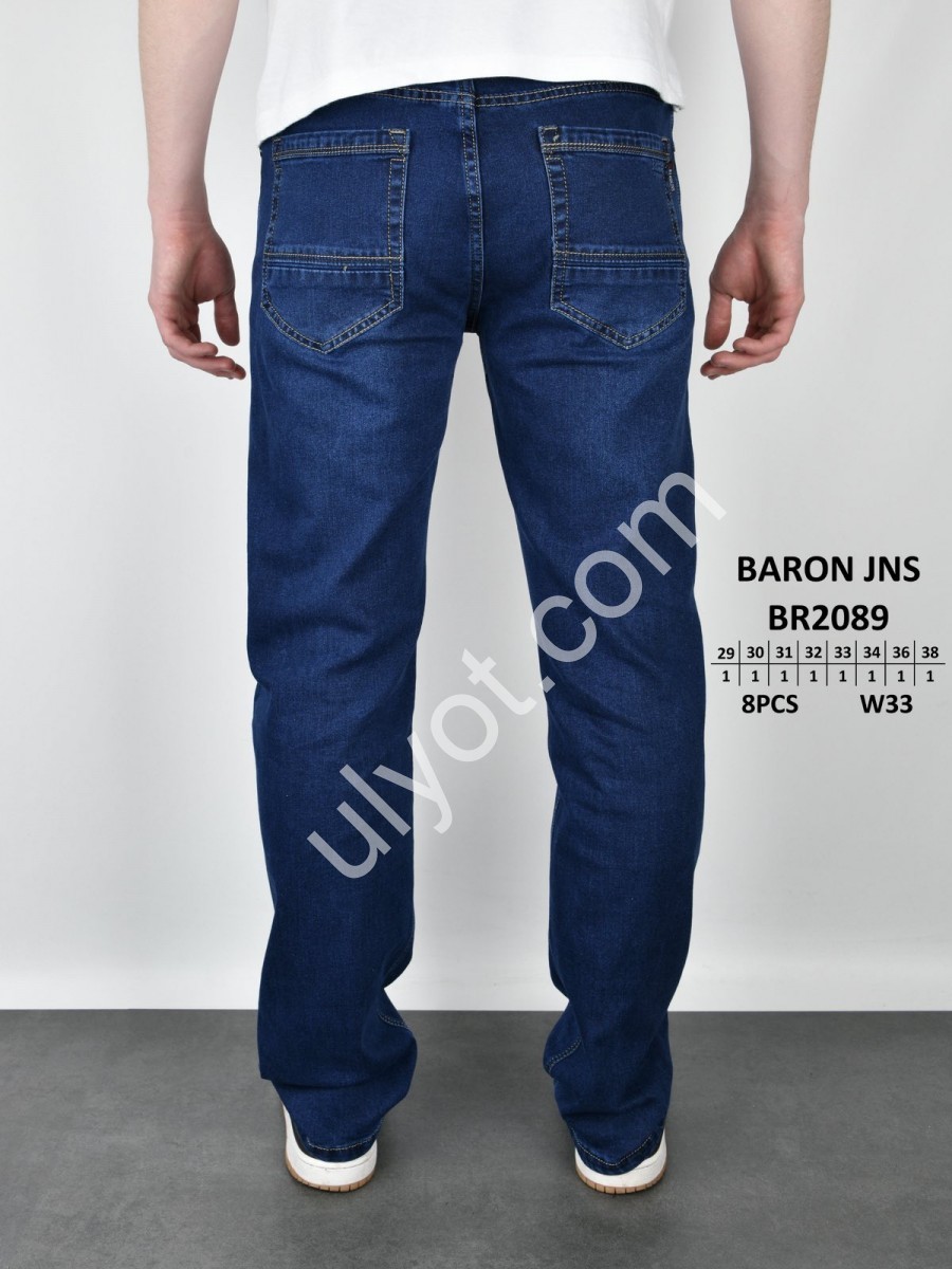 ДЖИНСИ BARON (29-38) СИНІЙ 2090