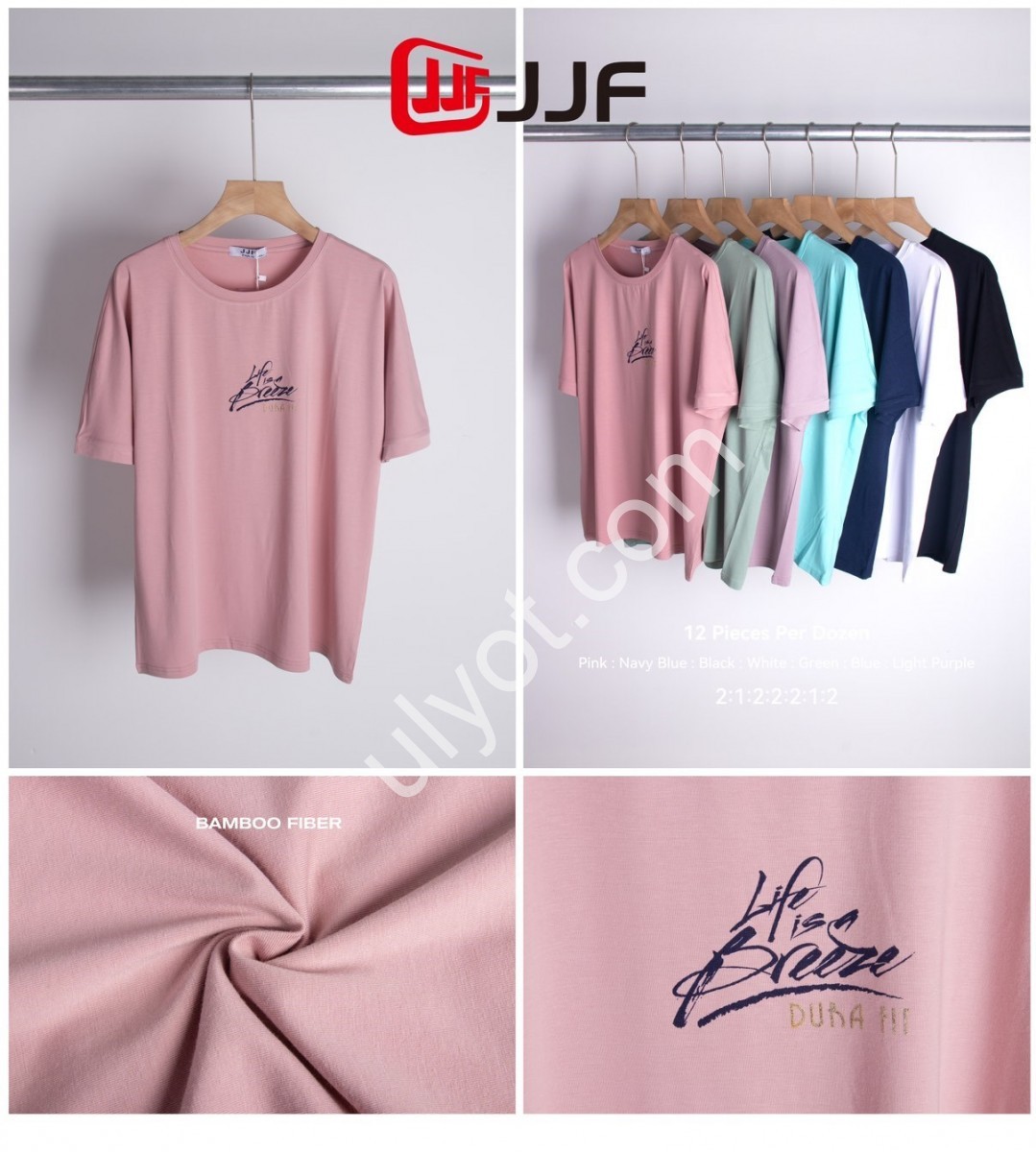 ФУТБОЛКА JJF (ONE SIZE 2XL) МИКС 9019