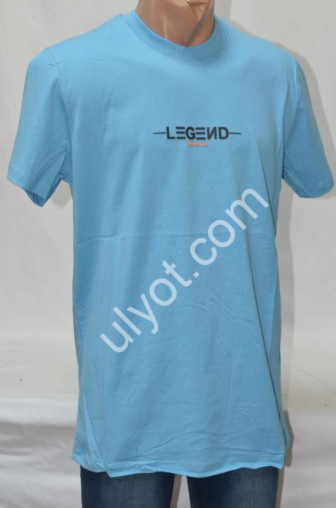 ФУТБОЛКА HGL (S-2XL) ГОЛУБОЙ 5136