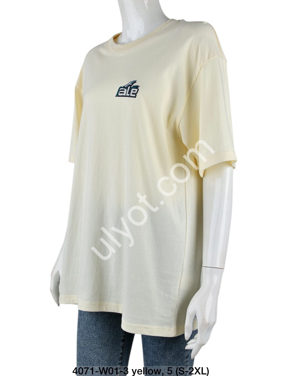 ФУТБОЛКА ALE (S-2XL) СВ.ЖОВТИЙ 4071