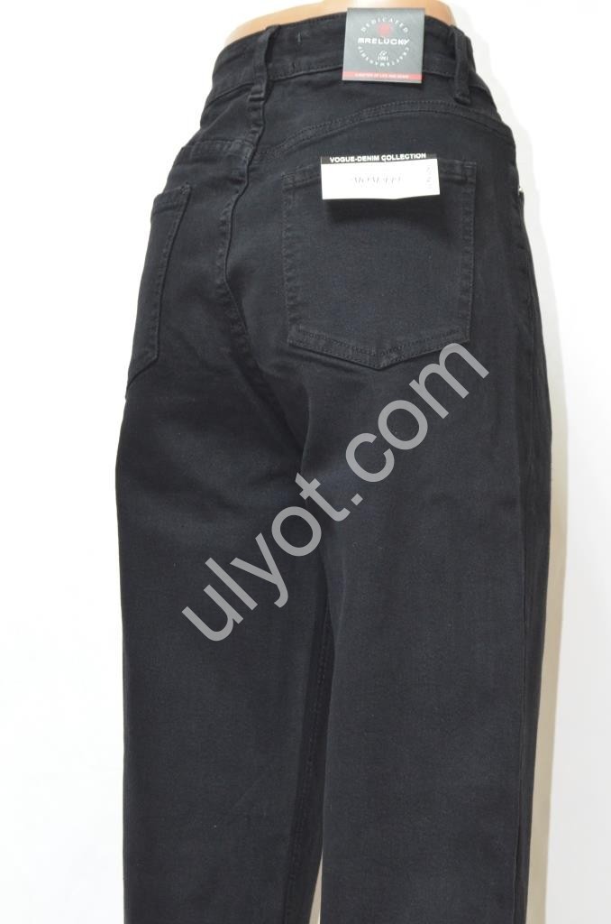 ДЖИНСЫ RELUCKY (25-30) ЧЕРНЫЙ M805-15
