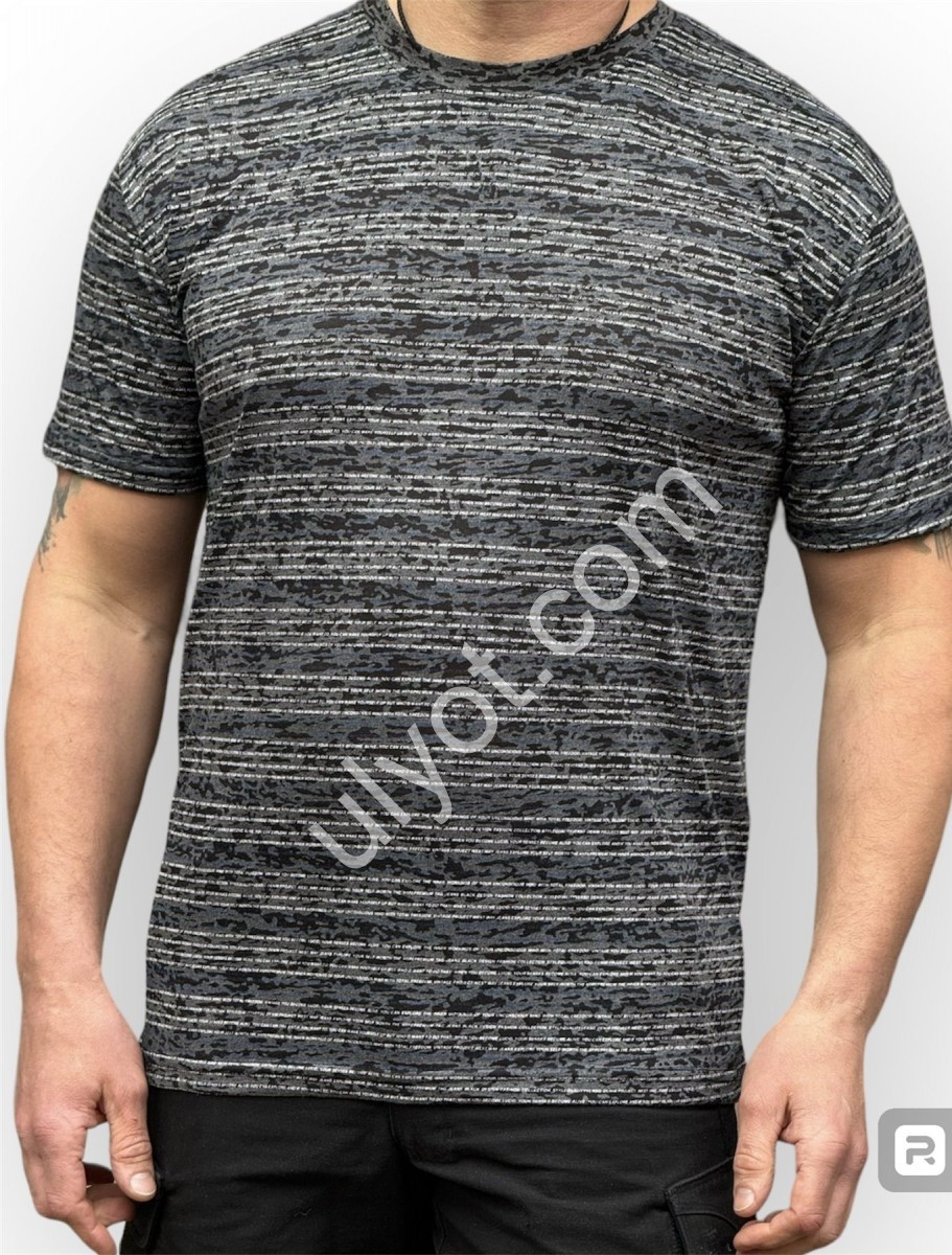 ФУТБОЛКА (3XL-6XL) ЧЕРНЫЙ 6818