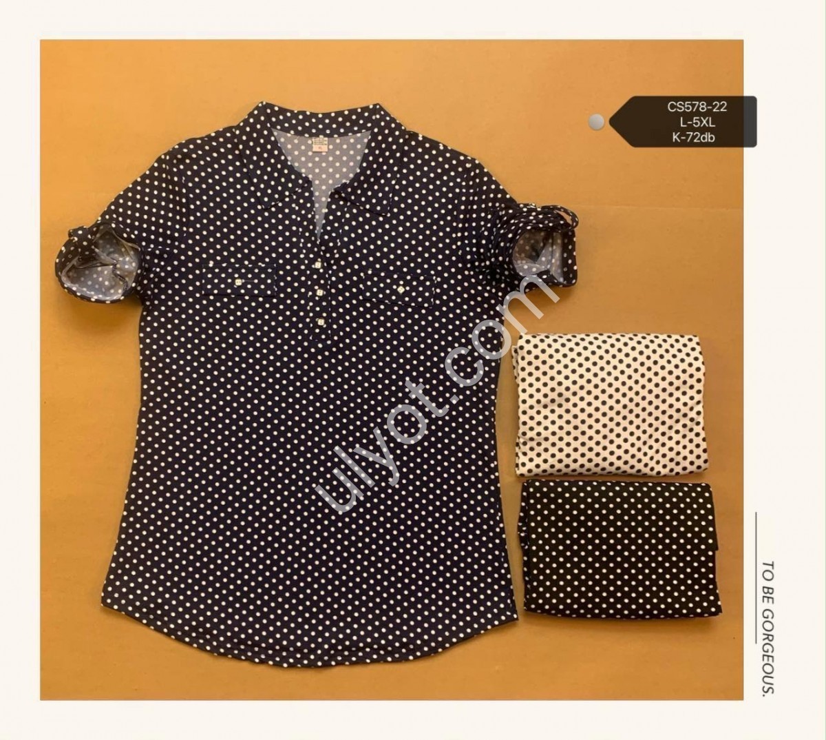 БЛУЗКА (L-5XL) МИКС-2 578