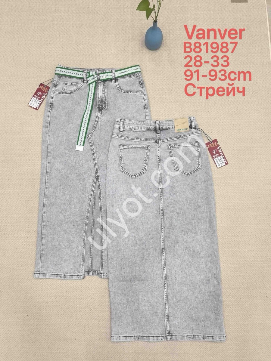 Спідниця VANVER (28-33) СВ.СІРИЙ 81987