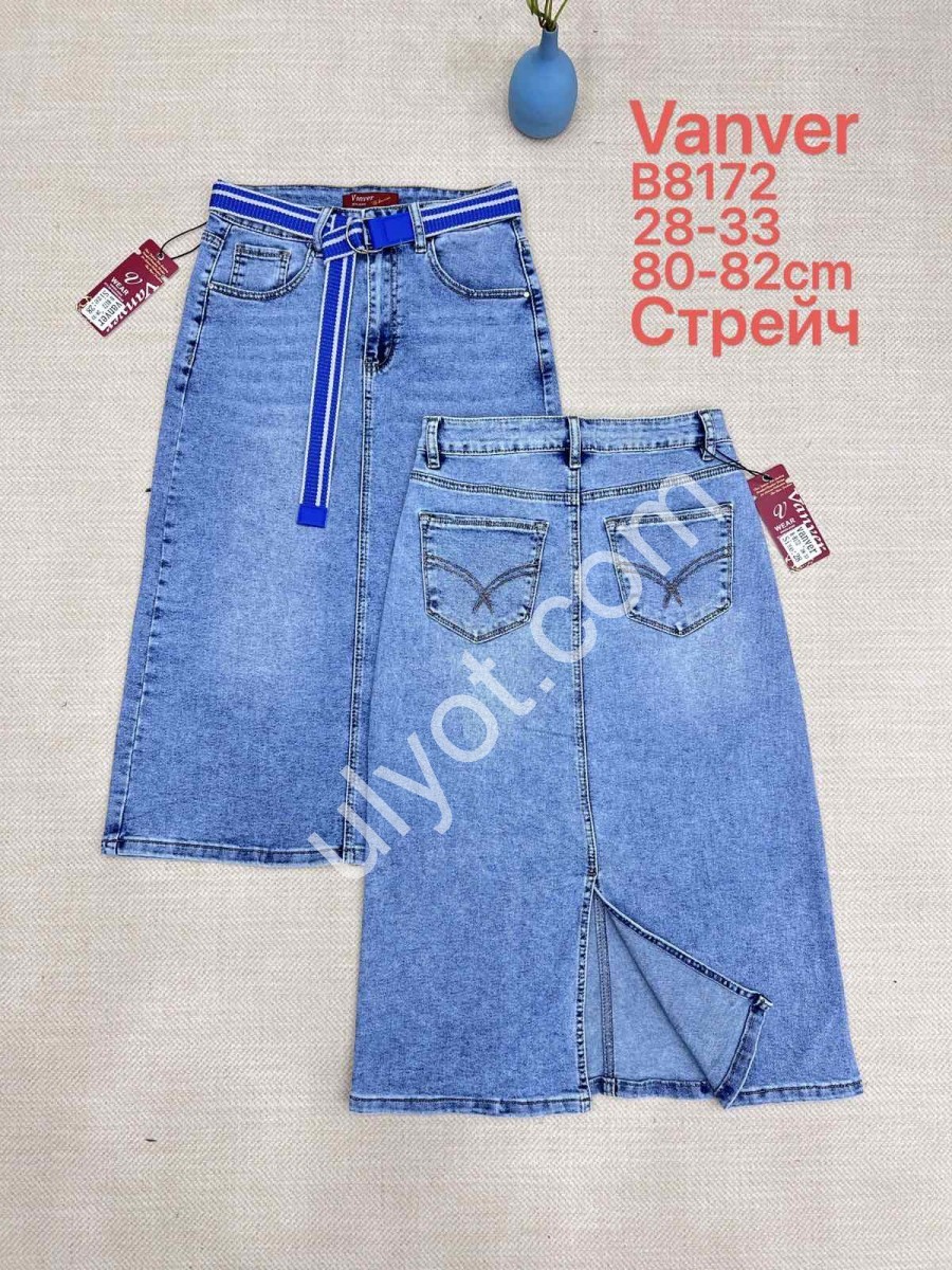 Спідниця VANVER (28-33) СВ.СИНІЙ 8172