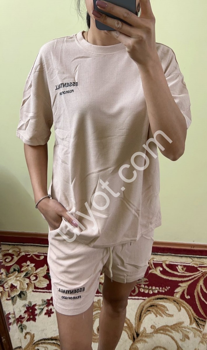 КОСТЮМ (M-XL) МОЛОЧНИЙ-3 20256