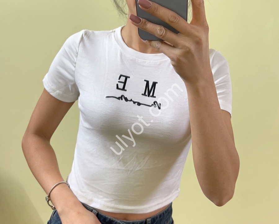 ФУТБОЛКА (S-XL) БІЛИЙ DT115