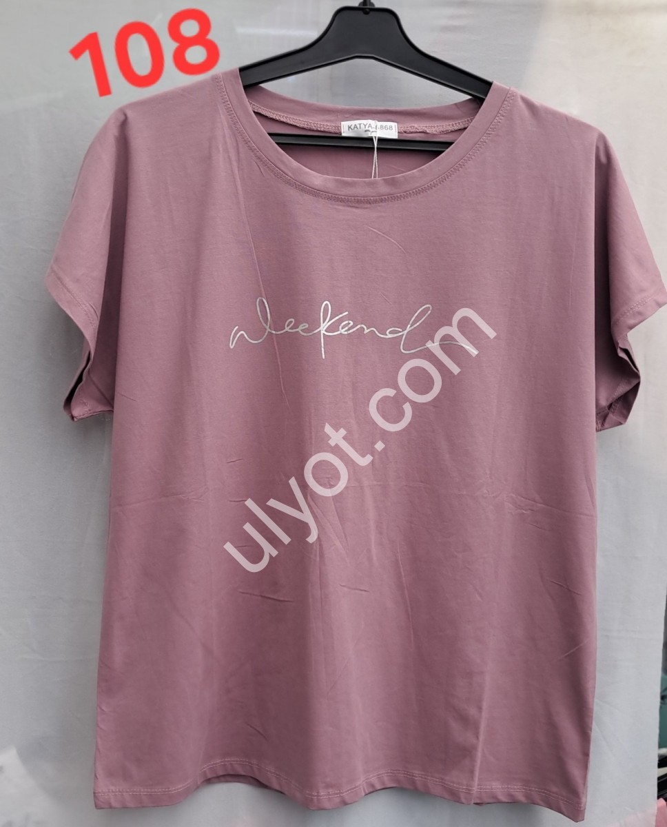 ФУТБОЛКА (ONE SIZE 48/54) МІКС 108