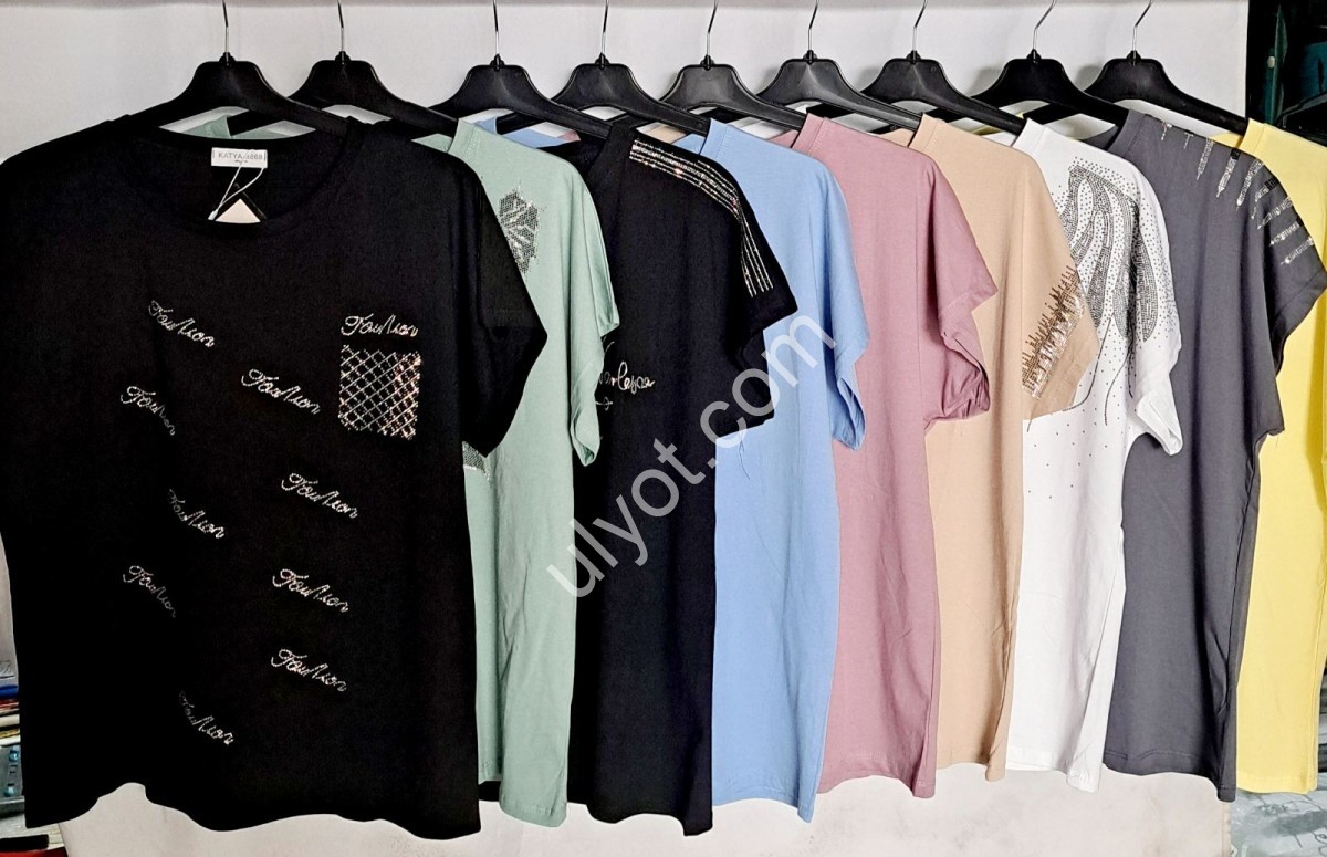 ФУТБОЛКА (ONE SIZE 48/54) МИКС 103