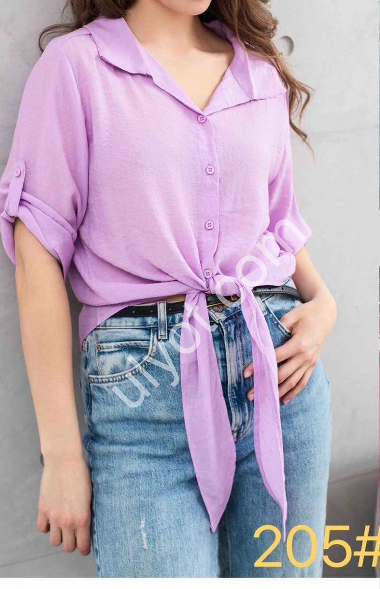 БЛУЗКА (XL-4XL) Жовтий 205