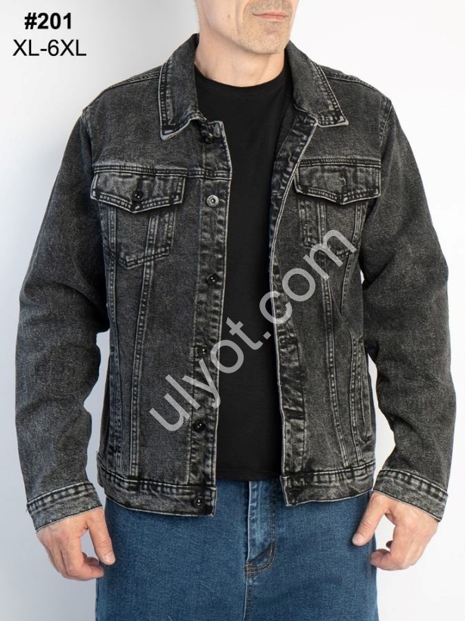 КУРТКА GAXGAX (XL-6XL) Т.СІРИЙ 201