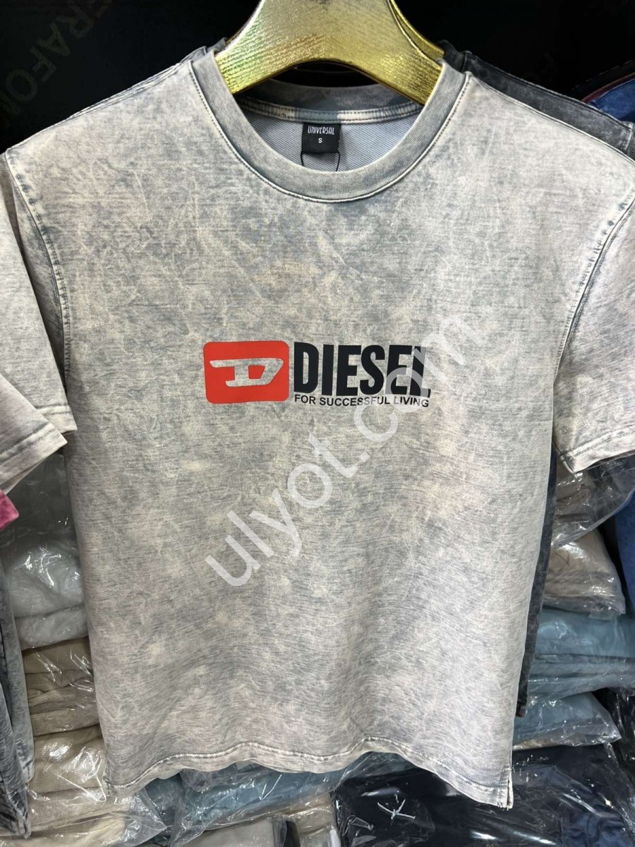 ФУТБОЛКА D14 (S-2XL) СЕРЫЙ 