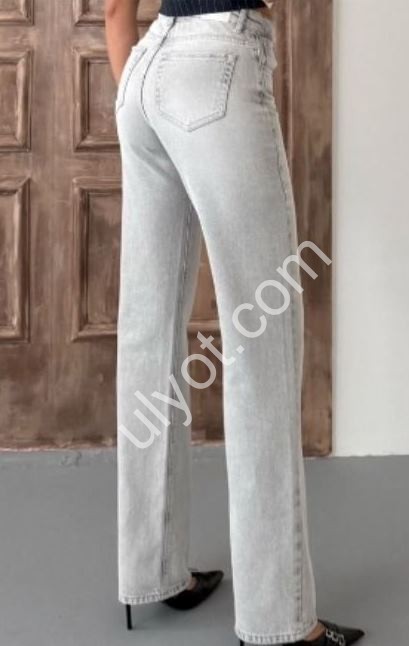ДЖИНСЫ ZEO BASIC (34-42) СВ.СЕРЫЙ 4690