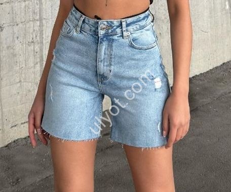 ШОРТИ WOMAN DENIM (34-40) БЛАКИТНИЙ 1279