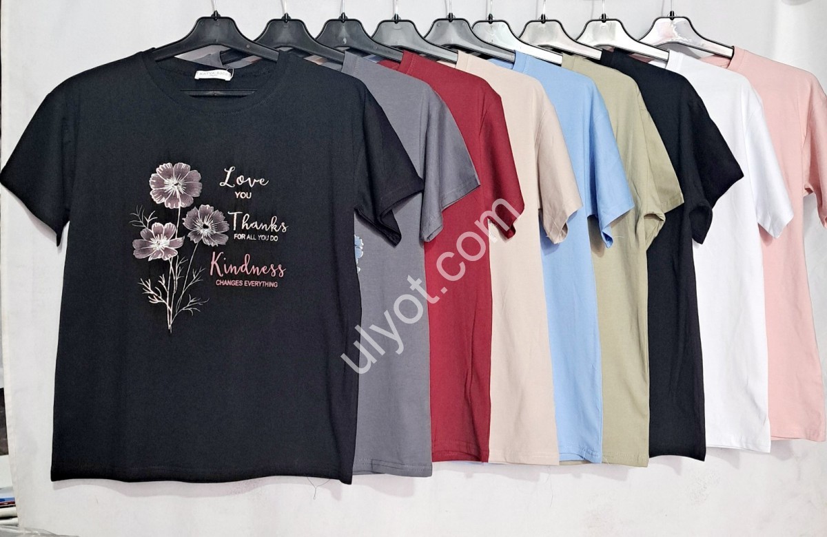 ФУТБОЛКА (ONE SIZE 46-50) МІКС 2812