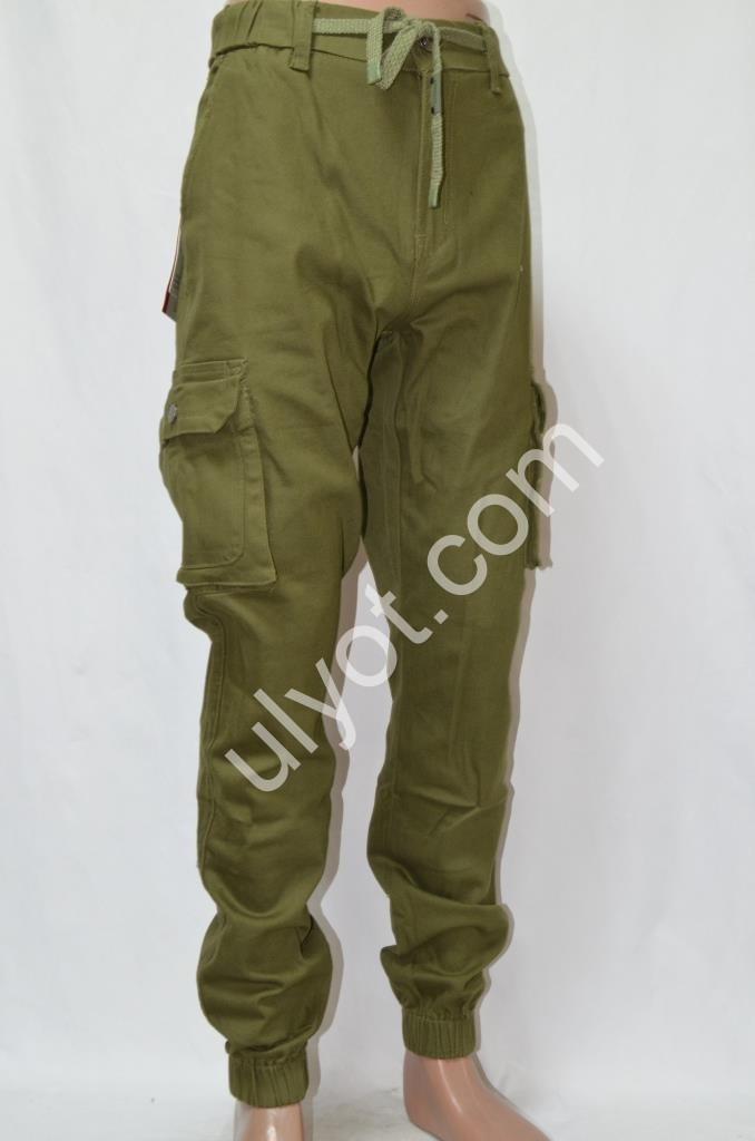 ДЖИНСЫ RTROOSS (29-36) ХАКИ 8075-4