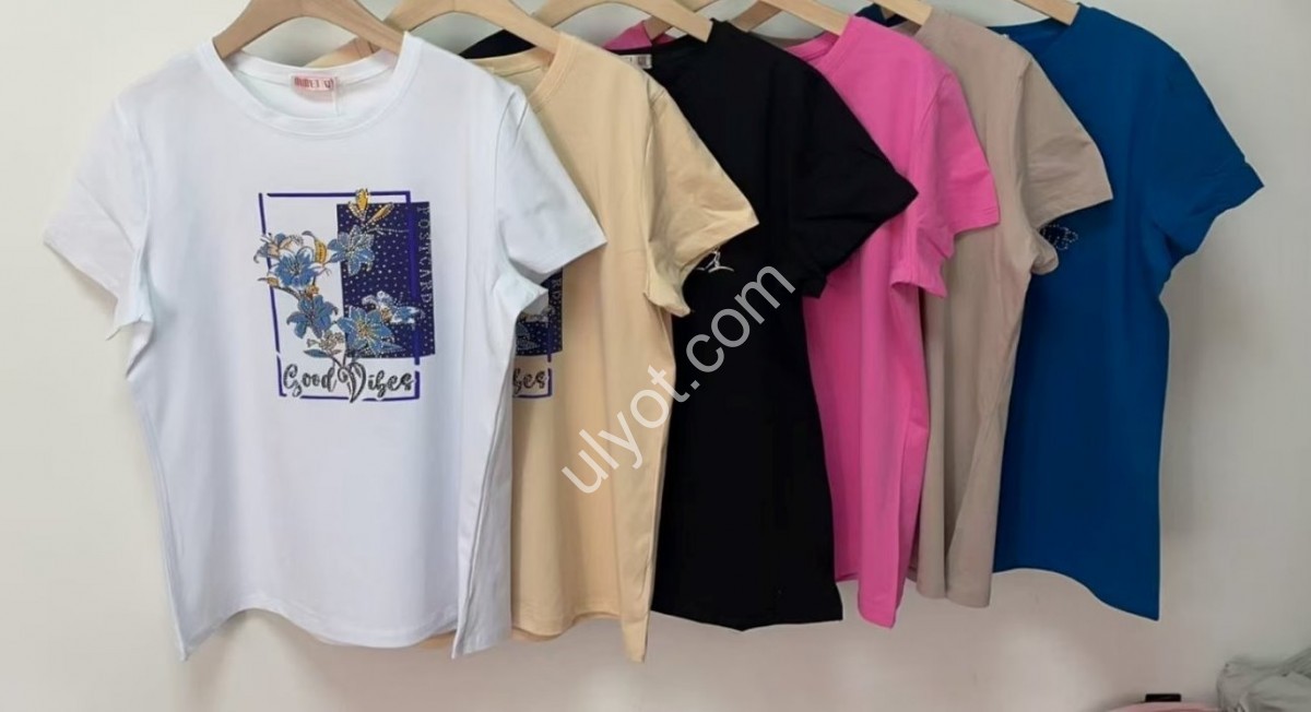 ФУТБОЛКА (ONE SIZE) МИКС 8518