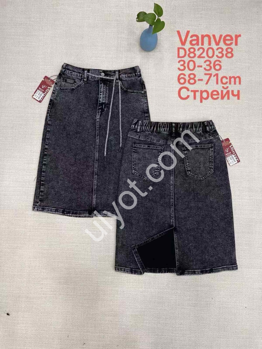 ЮБКА VANVER (30-36) ГРАФИТ 82038