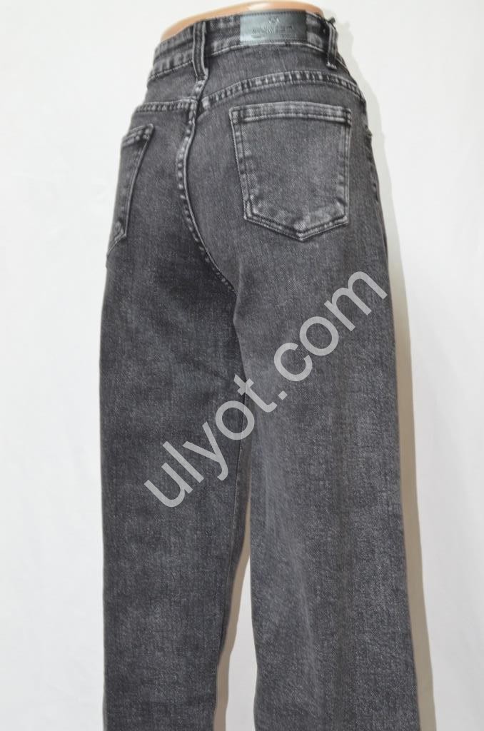 ДЖИНСЫ FOREST JEANS (25-28) ГРАФИТ BC3936
