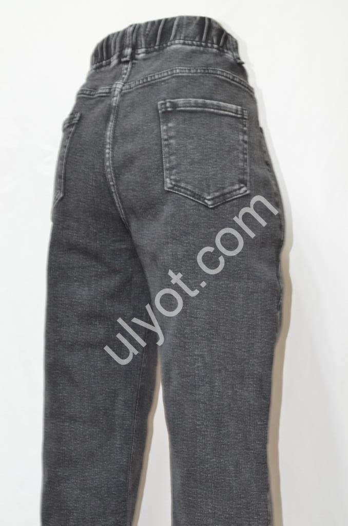 ДЖЕГИНСЫ FOREST JEANS (31-38) ГРАФИТ BC3918