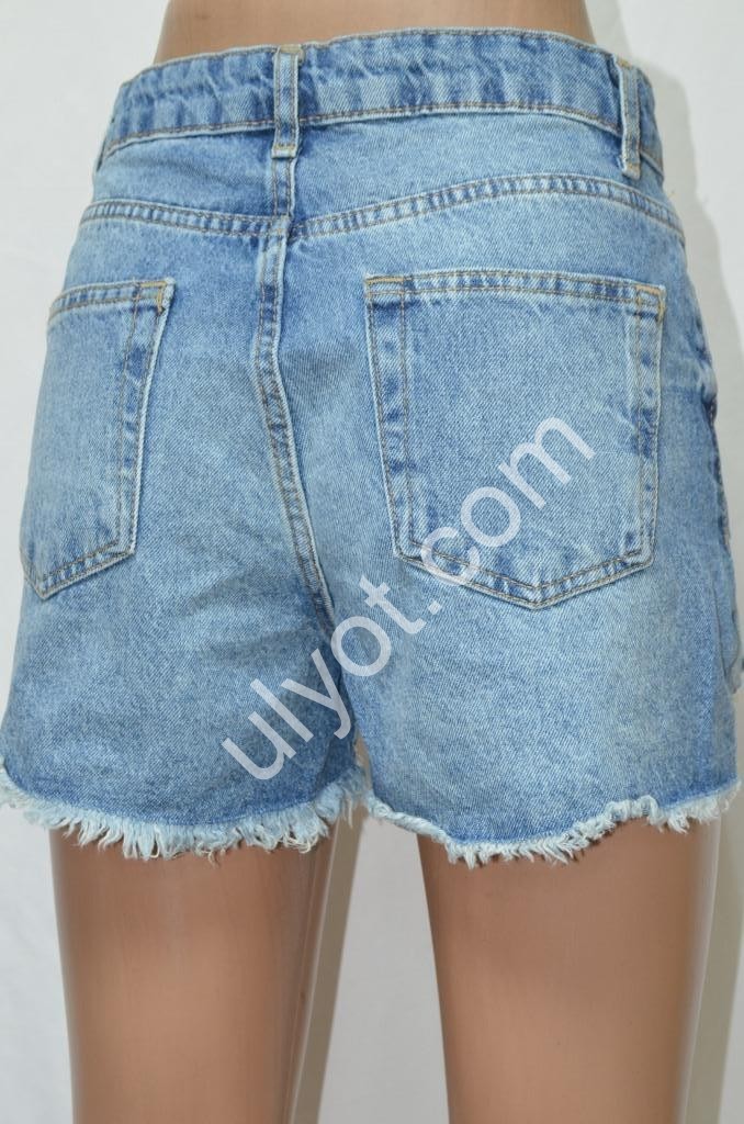 ШОРТЫ (34-40) СИНИЙ 8003