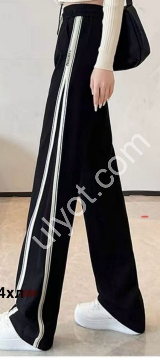 БРЮКИ (M-2XL) ЧЕРНЫЙ 88886
