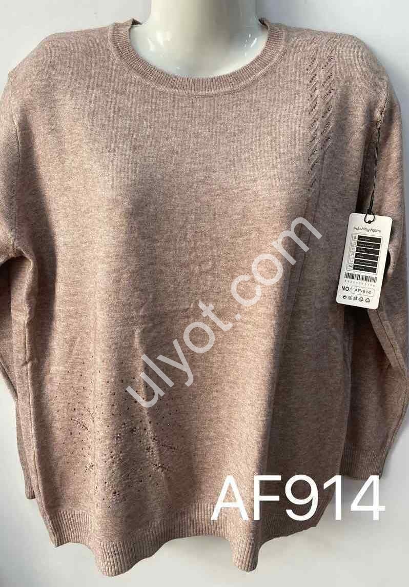 СВІТЕР (ONE SIZE 52-58) МІКС AF914