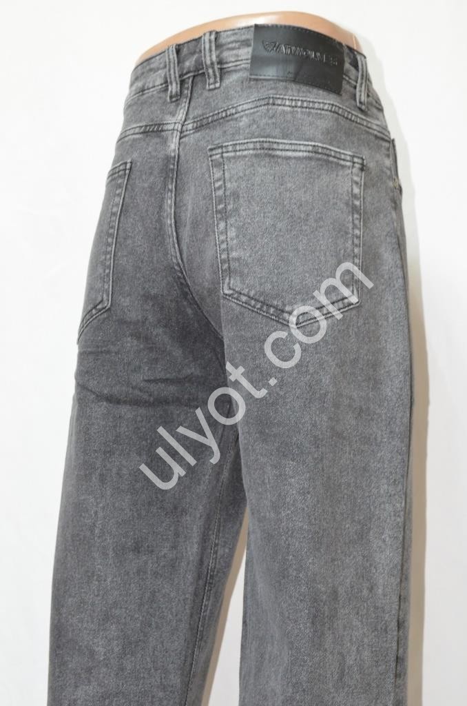 ДЖИНСИ ATWOLVES (29-38) СІРИЙ 6522